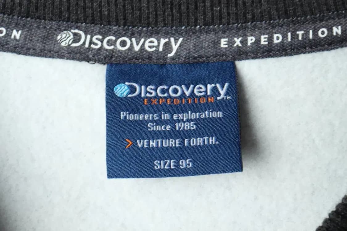 (M) 디스커버리 맨투맨 티셔츠 그레이 기모 올드스쿨-16795 상품이미지7