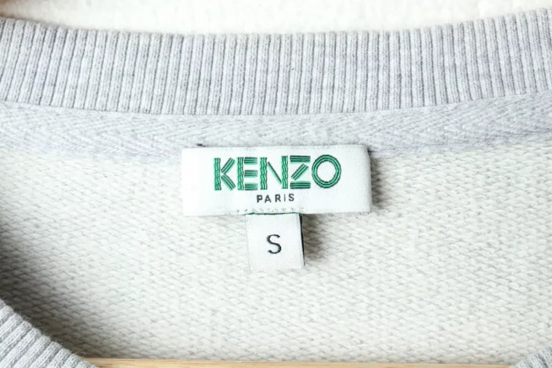 W(S) 겐조 맨투맨 티셔츠 빅로고 그레이 플라워-16796 상품이미지6