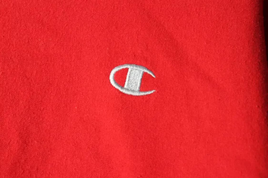 (XL) 챔피온 맨투맨 티셔츠 레드 기모 올드스쿨-16797 상품이미지5