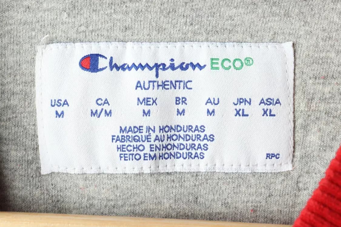 (XL) 챔피온 맨투맨 티셔츠 레드 기모 올드스쿨-16797 상품이미지6