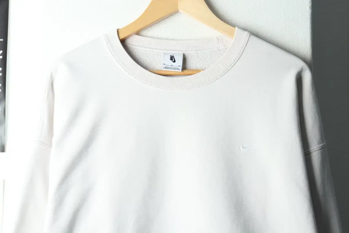 (XL-2XL) 나이키 맨투맨 티셔츠 빅사이즈 화이트 기모-16799 상품이미지3