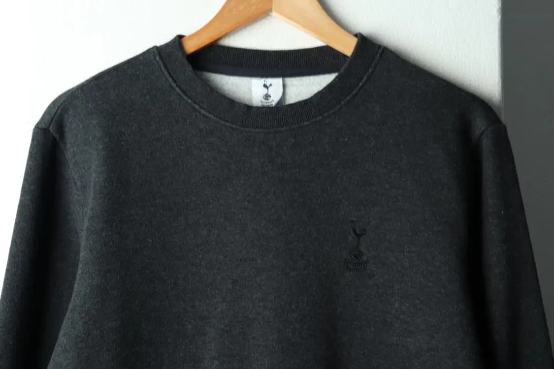 (M) 토트넘 맨투맨 티셔츠 차콜 기모 손흥민-1679B 상품이미지3