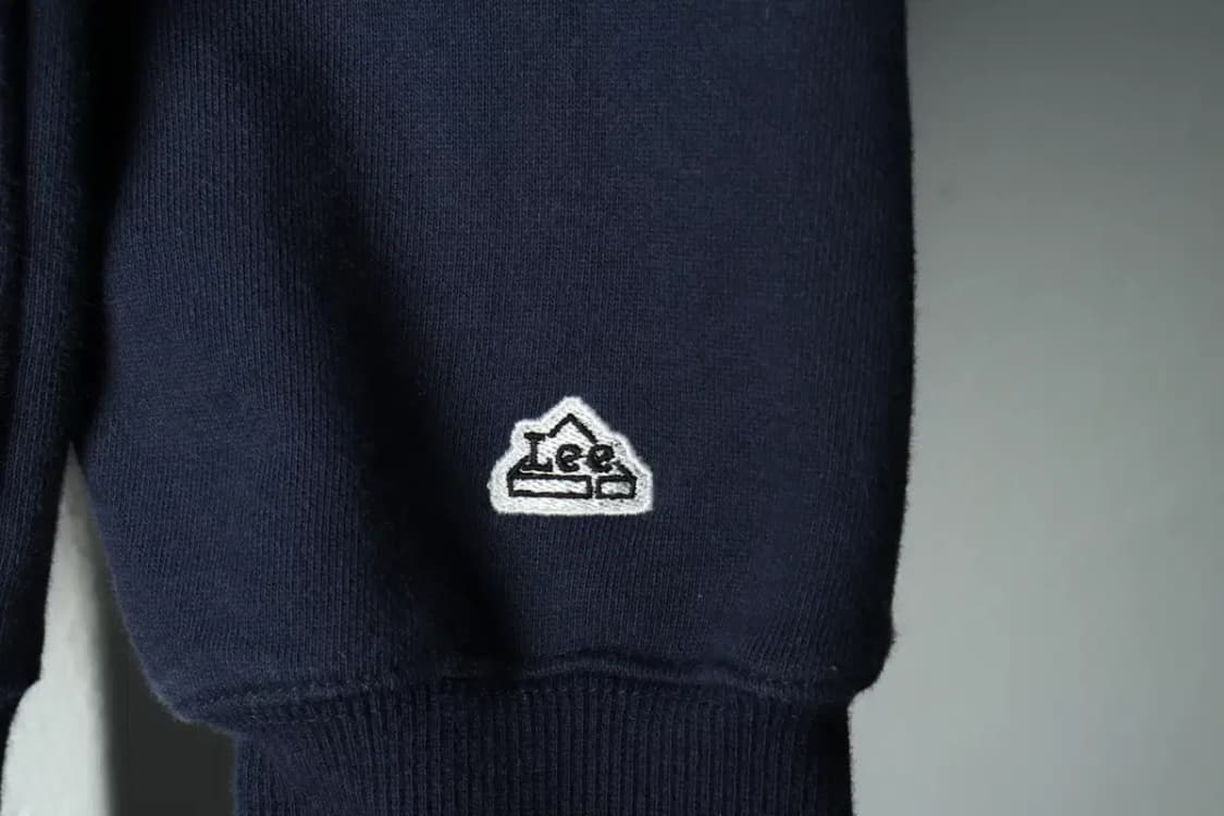 (M) 리 후드티셔츠 빅로고 네이비 올드스쿨-1679E 상품이미지6