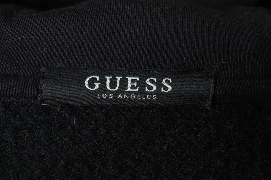 (M-L) 게스 후드집업 블랙 기모 금장-167A1 상품이미지6