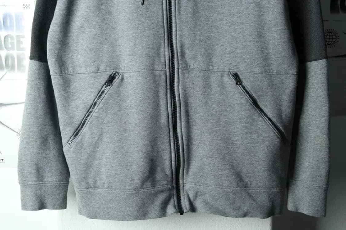 (XL-2XL) 나이키 후드집업 테크팩 그레이 기모 올드스쿨-167A2 상품이미지4