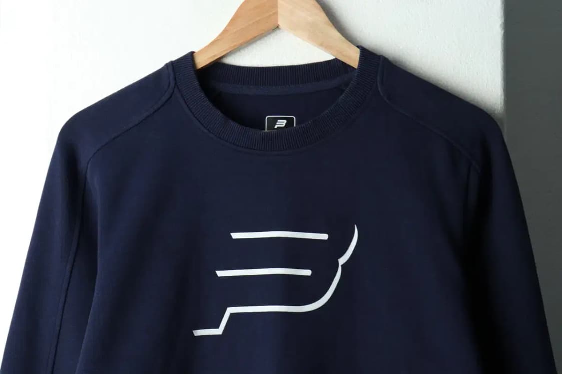 (M) 빈폴 맨투맨 티셔츠 빅로고 네이비 올드스쿨-167A4 상품이미지3