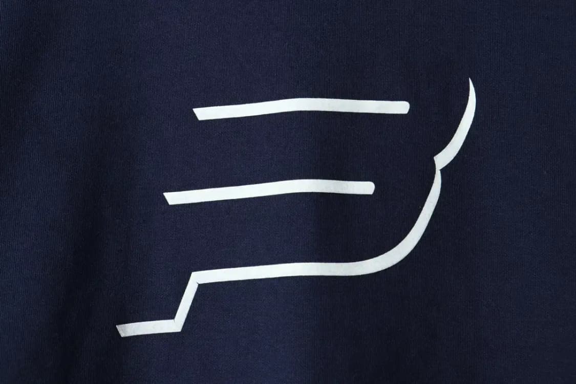 (M) 빈폴 맨투맨 티셔츠 빅로고 네이비 올드스쿨-167A4 상품이미지5