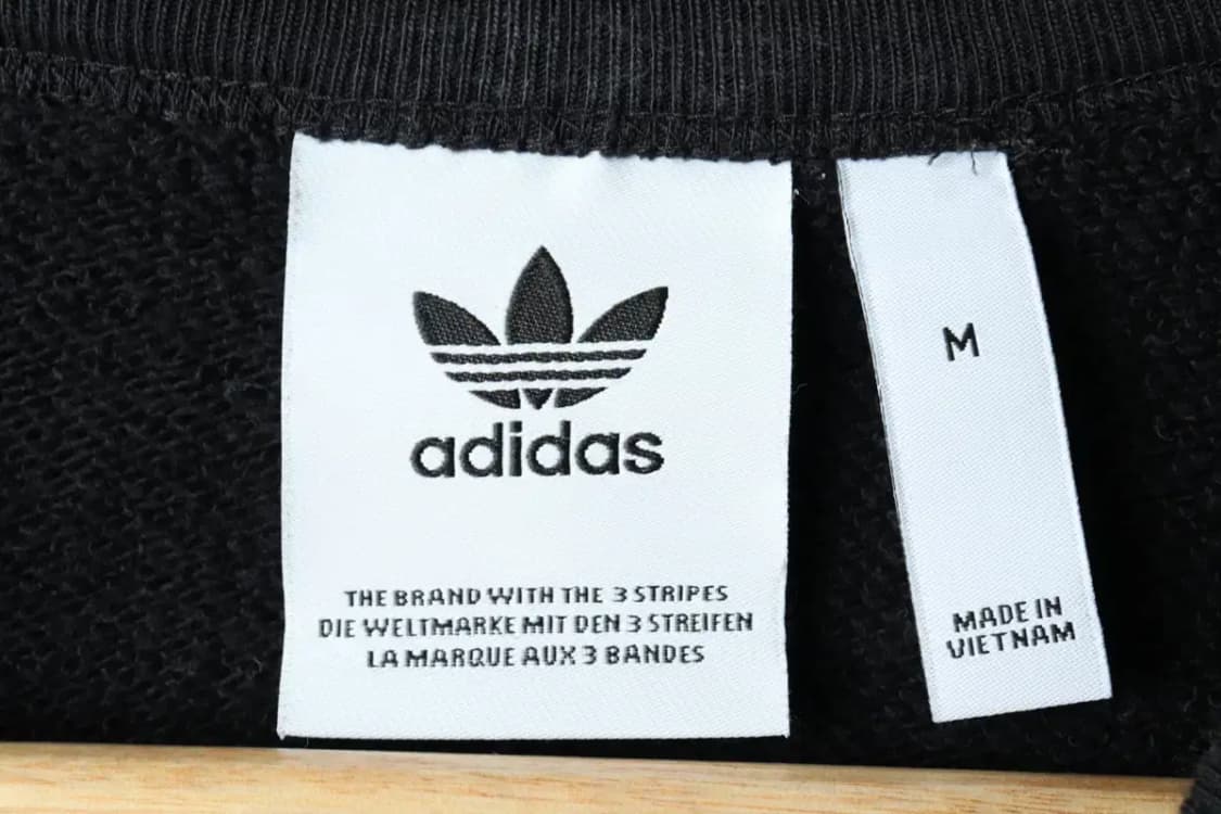 (M) 아디다스 맨투맨 티셔츠 블랙 올드스쿨-167A7 상품이미지7