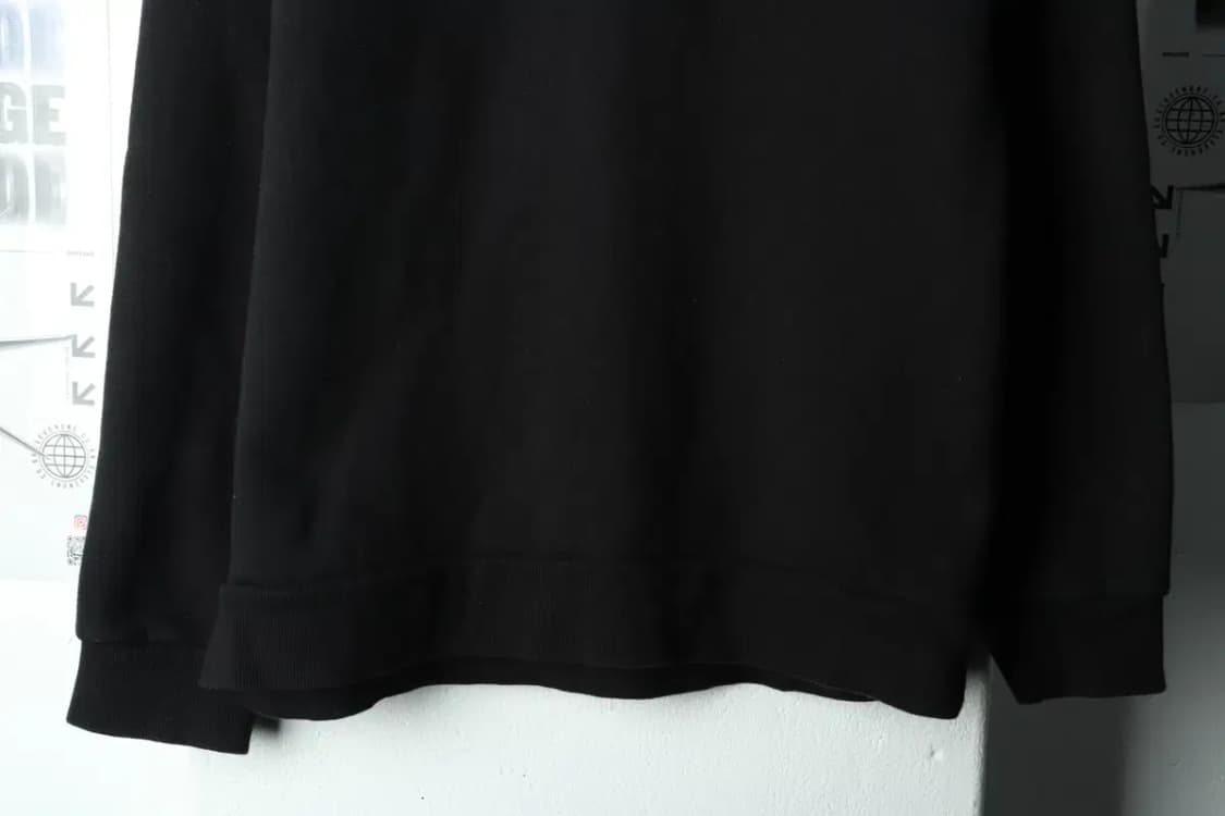 (M) NBA 엔비에이 맨투맨 티셔츠 빅로고 기모 블랙-167A9 상품이미지4