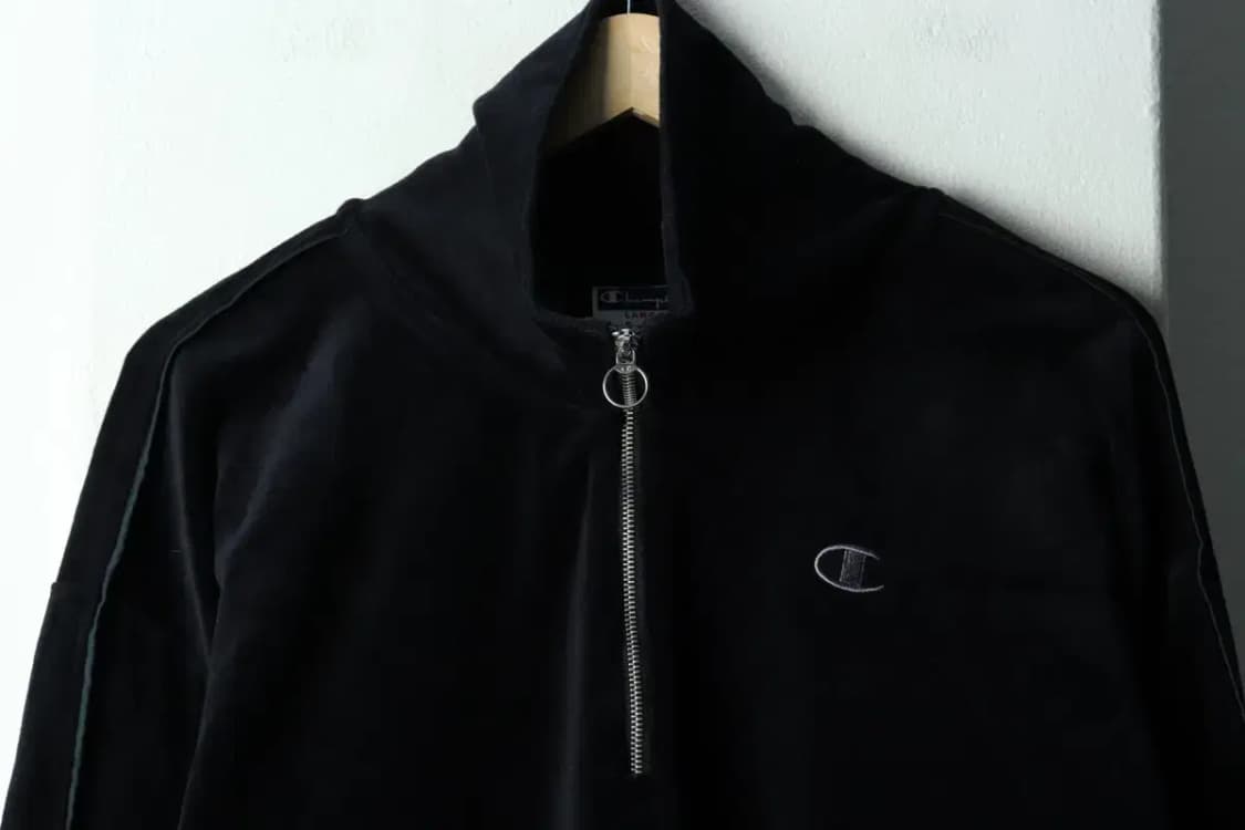 W(2XL) 챔피온 집업 바람막이 점퍼자켓 트렌드 희귀 블랙-167EB 상품이미지3