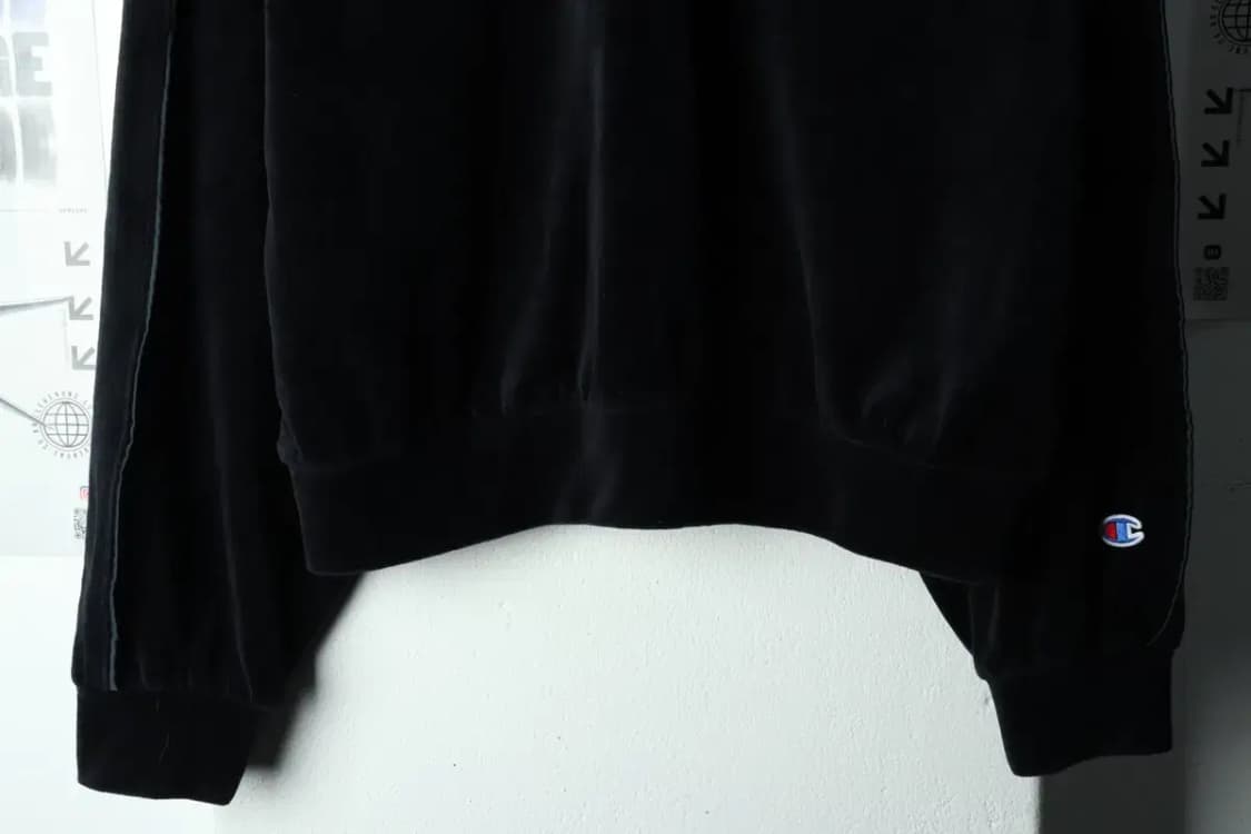 W(2XL) 챔피온 집업 바람막이 점퍼자켓 트렌드 희귀 블랙-167EB 상품이미지4