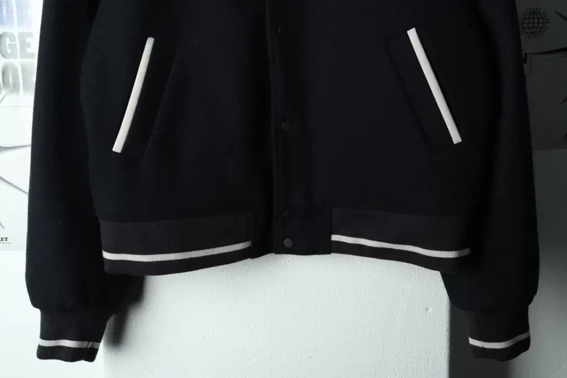 (L-XL) 엘무드 집업 바람막이 점퍼자켓 바시티 대표 검흰-167F1 상품이미지4