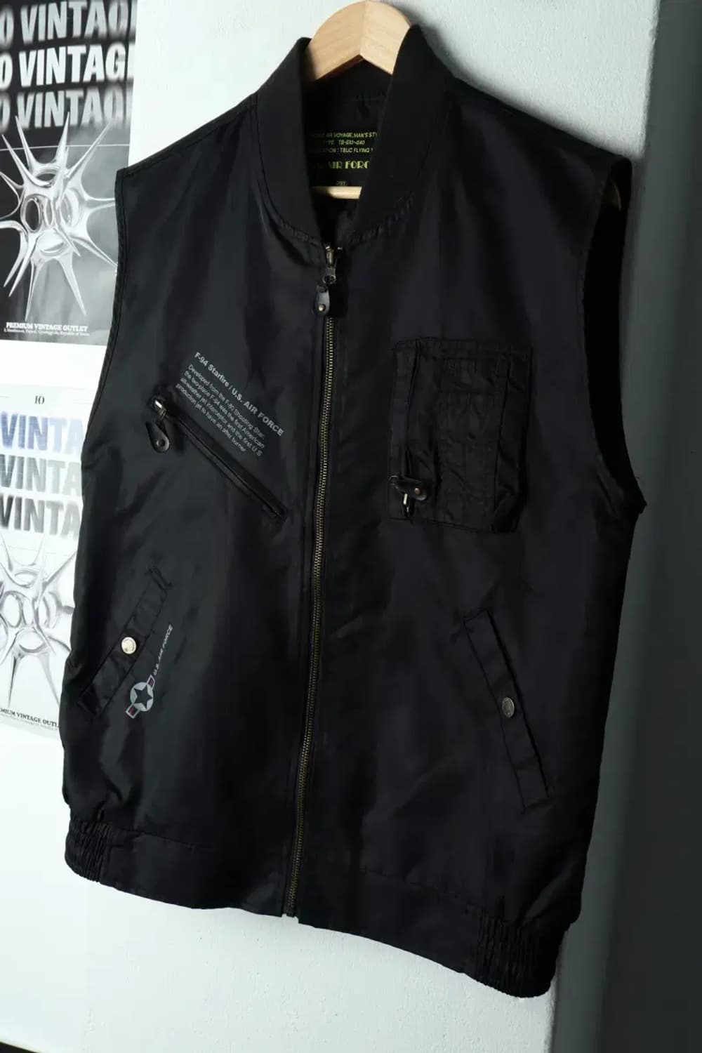 (2XL) 브랜드빈티지 집업 바람막이 점퍼자켓 빅사이즈 조끼-167F3 상품이미지1