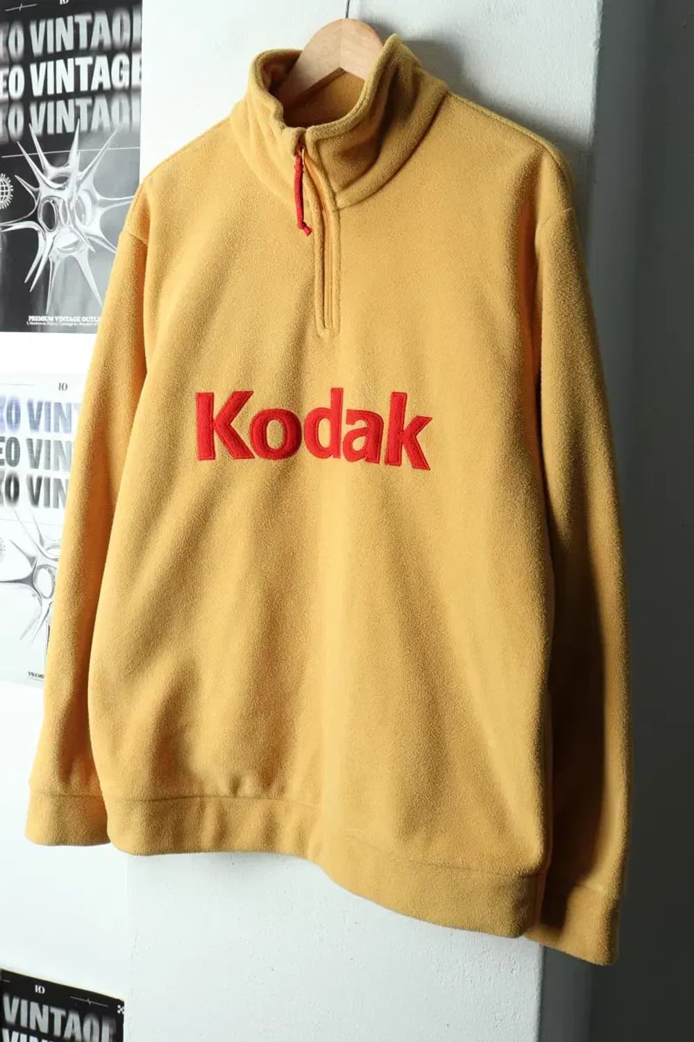 (S-M) 코닥 집업 바람막이 점퍼자켓 반집업 후리스 플리스-167FA 상품이미지1