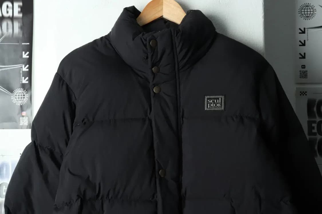 (M-L) 스컬프터 패딩 점퍼자켓 덕다운 푸퍼 블랙-167FB 상품이미지3