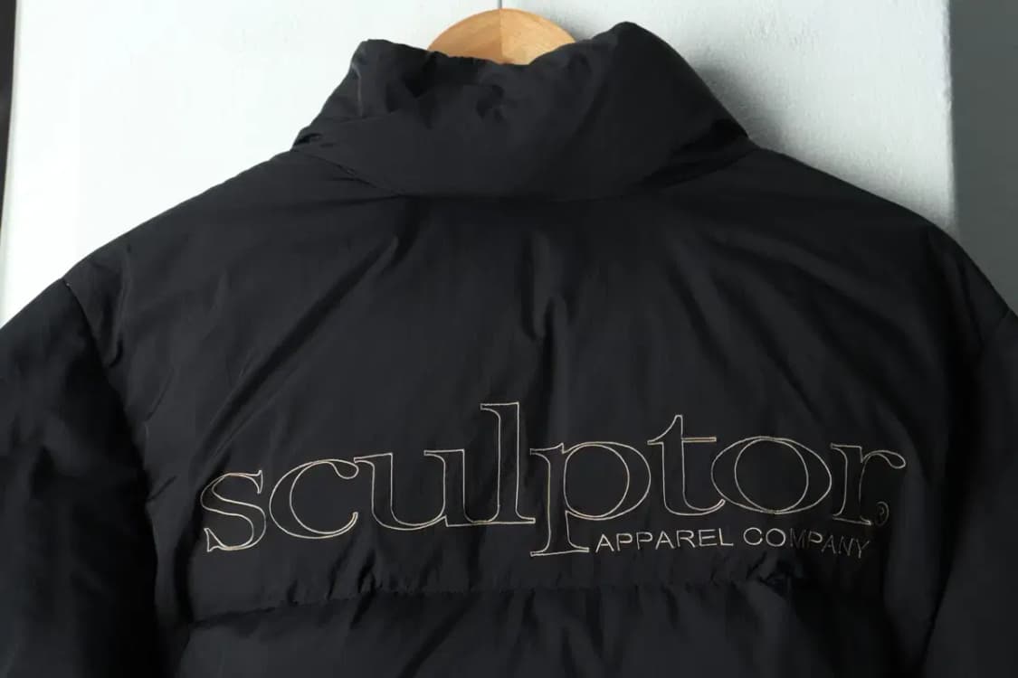 (M-L) 스컬프터 패딩 점퍼자켓 덕다운 푸퍼 블랙-167FB 상품이미지6