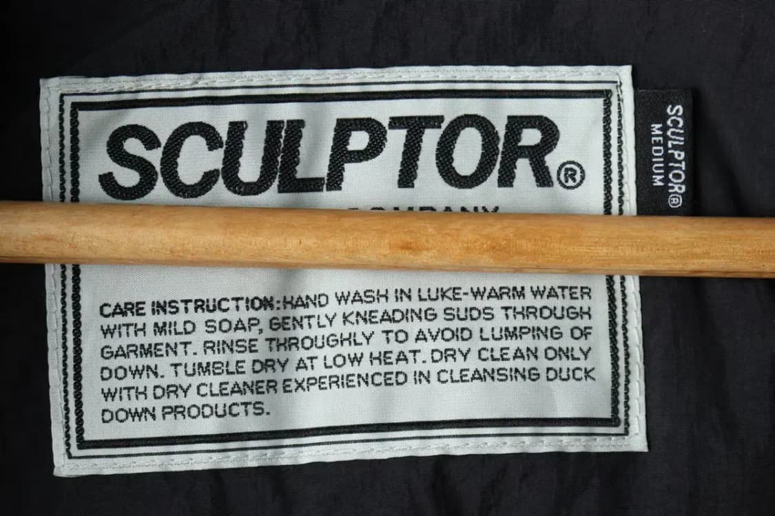 (M-L) 스컬프터 패딩 점퍼자켓 덕다운 푸퍼 블랙-167FB 상품이미지7