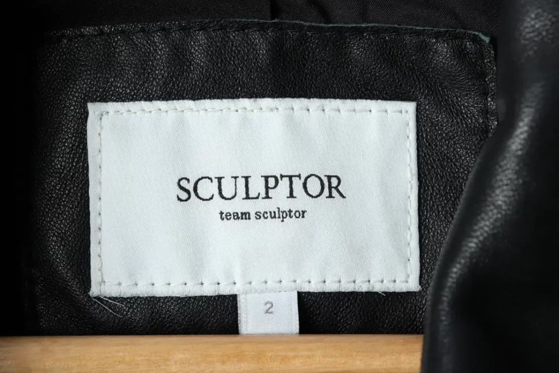 W(S) 스컬프터 집업 바람막이 점퍼자켓 리얼레더 램스킨-167FD 상품이미지5