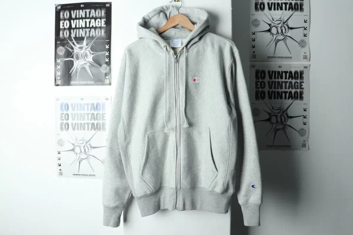 (XL) 챔피온 후드집업 리버스위브 그레이 기모-16800 상품이미지2