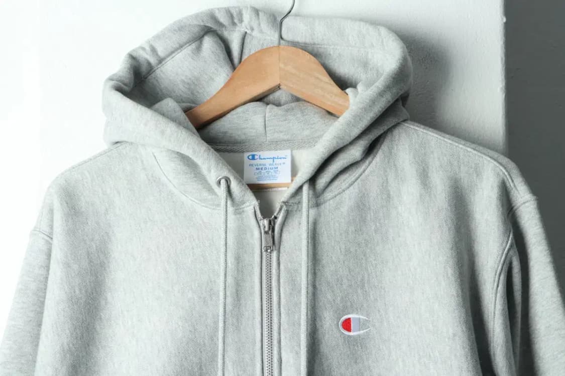 (XL) 챔피온 후드집업 리버스위브 그레이 기모-16800 상품이미지3