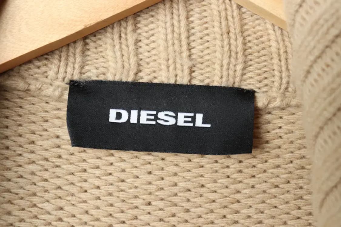 (F) 디젤 니트집업 베이지 그런지 롱 희귀 매물-16801 상품이미지9