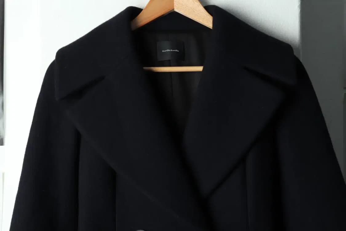 W(S) 아보아보 코트자켓 네이비 울 연예인다수 착용-16802 상품이미지3