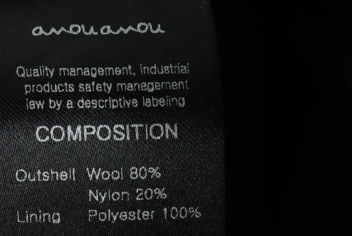 W(S) 아보아보 코트자켓 네이비 울 연예인다수 착용-16802 상품이미지7