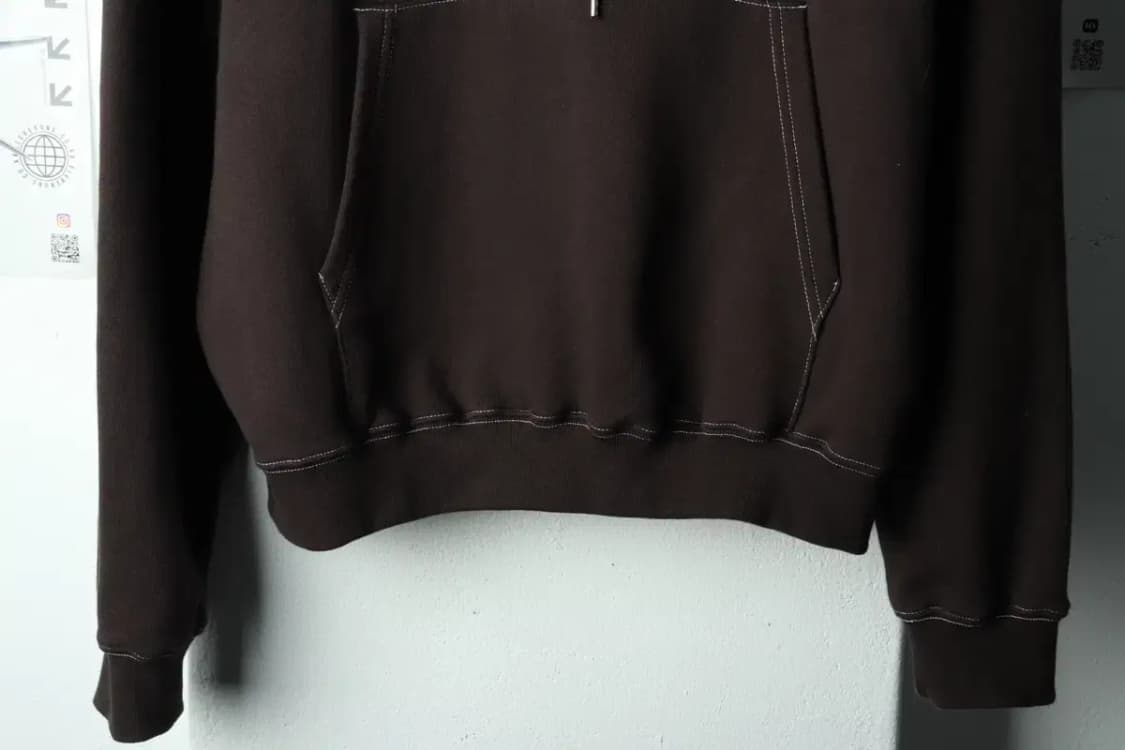 (L-2XL) 레이어 유니온 후드티셔츠 헤비 오버 스티치 노멀-16807 상품이미지4