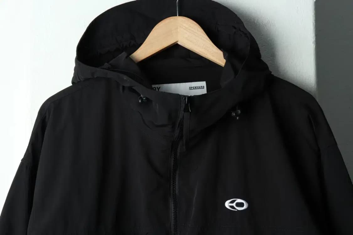 (L-XL) 오와이 집업 바람막이 점퍼자켓 테크웨어 블랙-1680D 상품이미지3