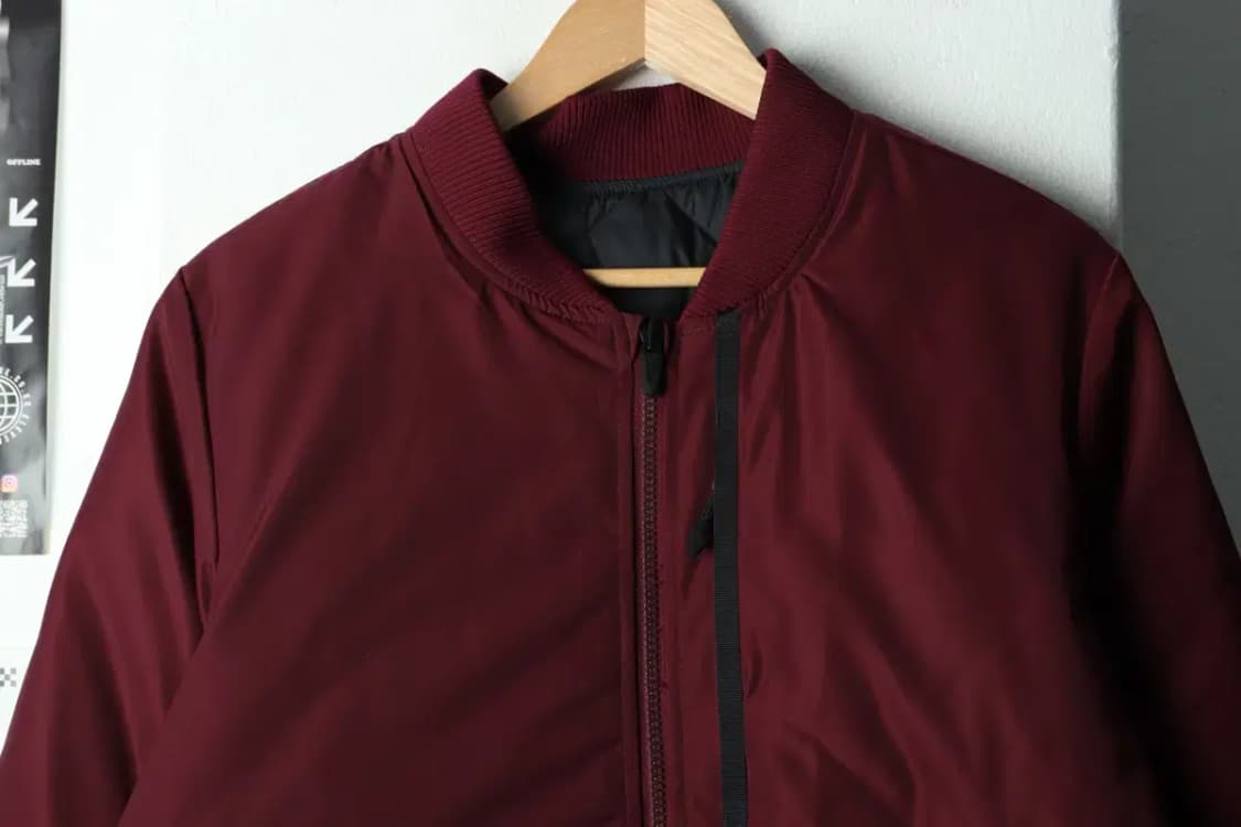 (L-XL) 나이키 패딩 점퍼자켓 테크팩 리버시블 버건디-1680F 상품이미지3