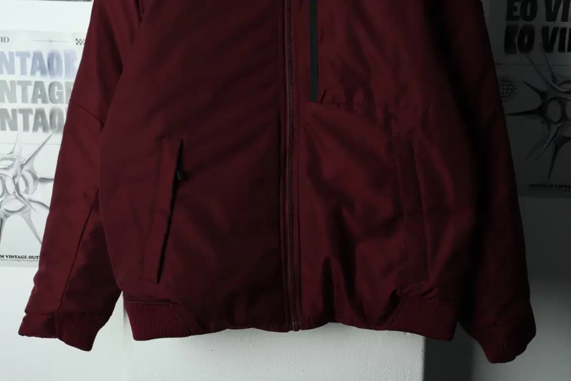 (L-XL) 나이키 패딩 점퍼자켓 테크팩 리버시블 버건디-1680F 상품이미지4