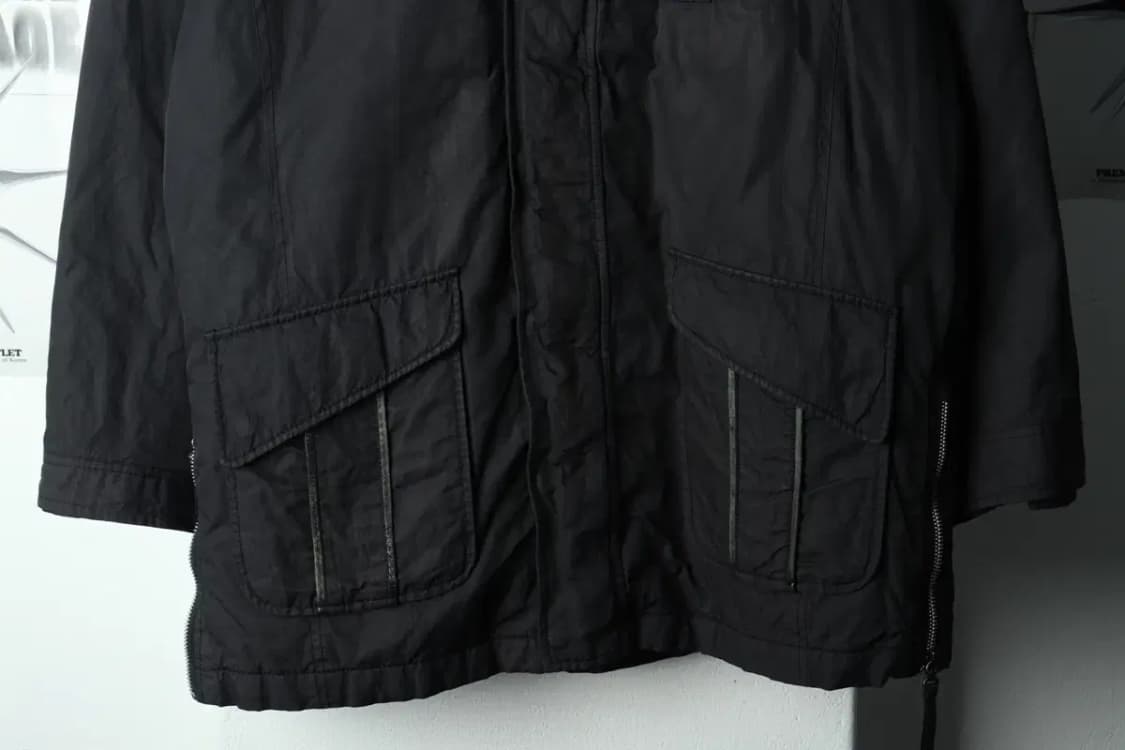 (XL) 레드옥스 패딩 점퍼자켓 가죽 사용감 블랙 봄버-16810 상품이미지4