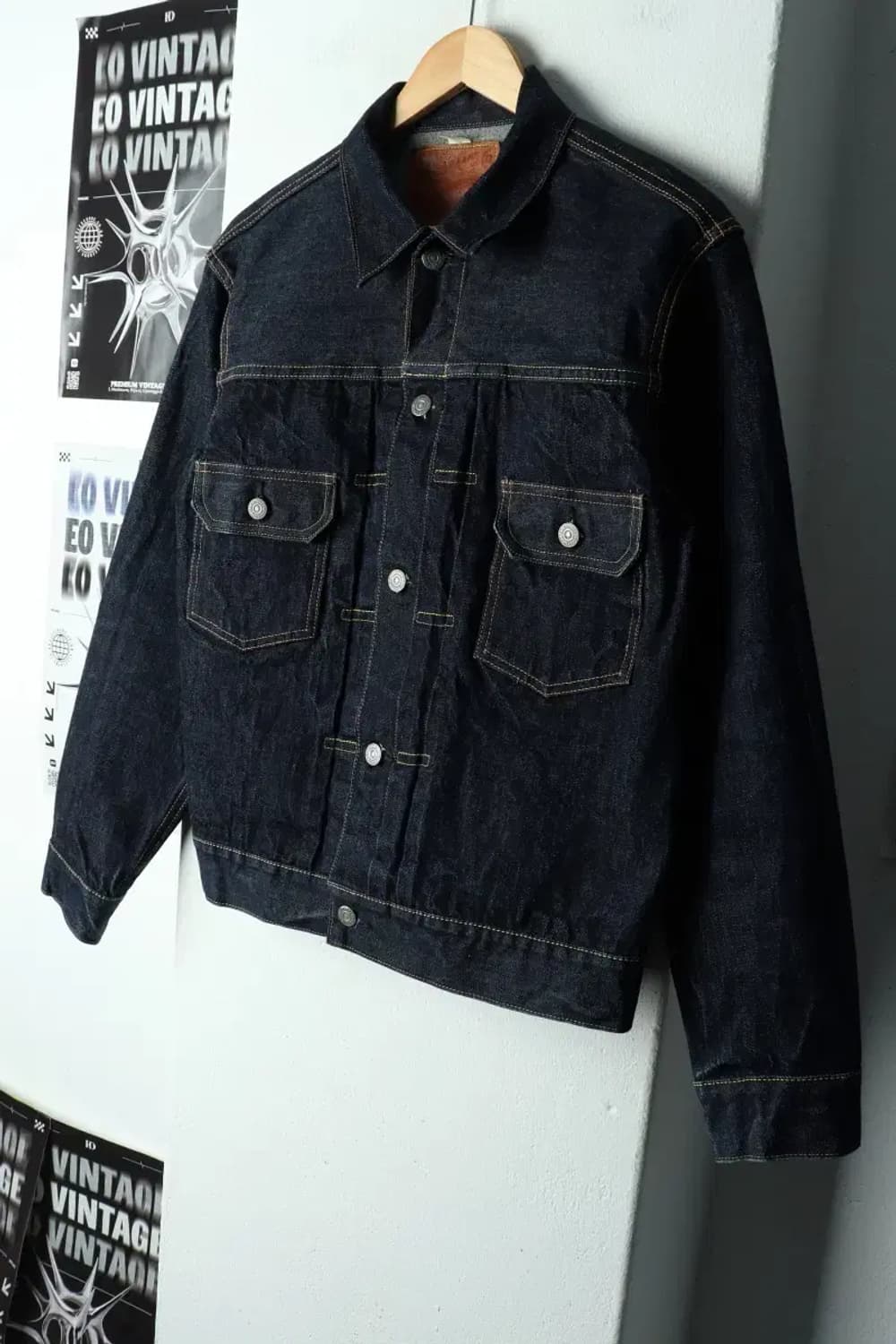 (M) 슈가케인 집업 바람막이 점퍼자켓 데님 트러커 2세대 청-16811 상품이미지1