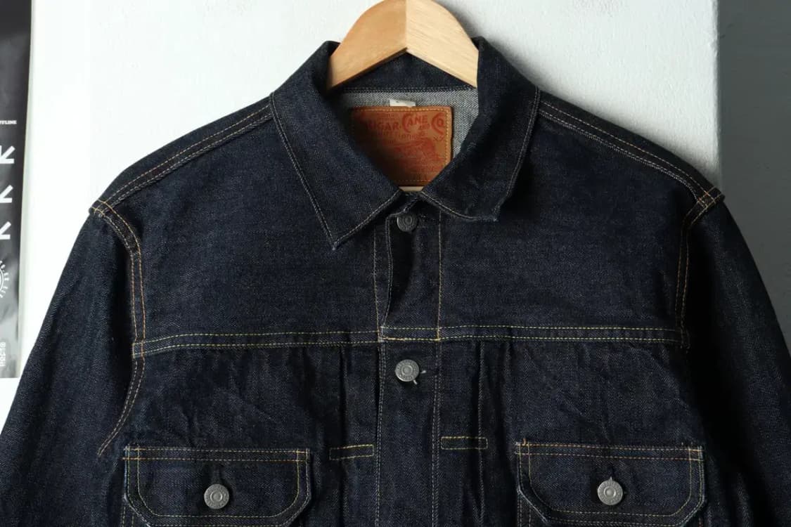 (M) 슈가케인 집업 바람막이 점퍼자켓 데님 트러커 2세대 청-16811 상품이미지3