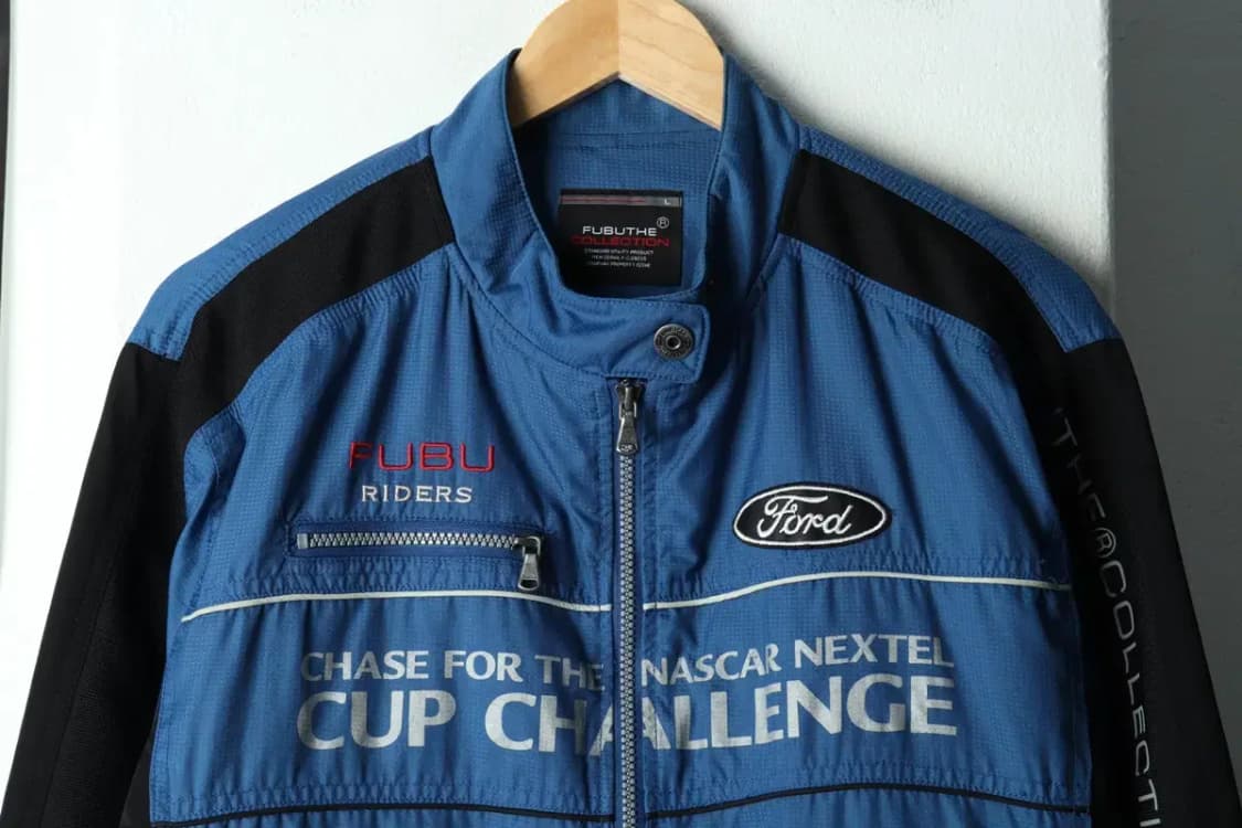 (L-XL) 후부 집업 바람막이 점퍼자켓 포드 블루 레이싱-16817 상품이미지3