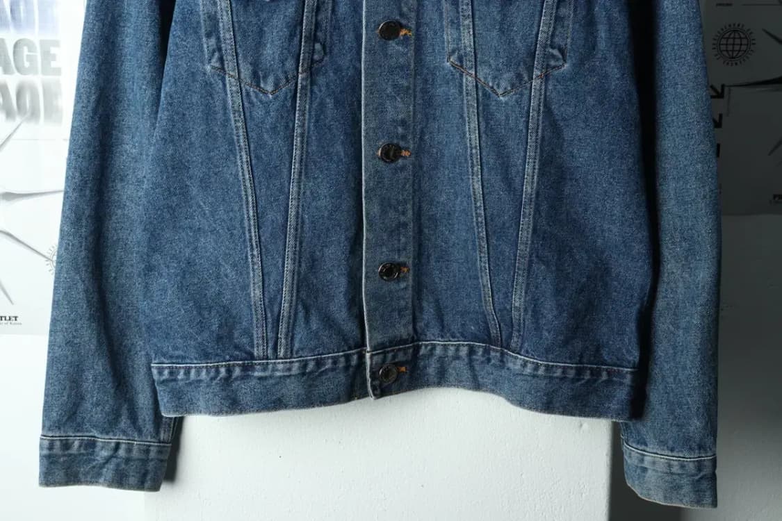 (XL) 아임낫어휴먼비잉 집업 바람막이 점퍼자켓 데님 트러커-16818 상품이미지4