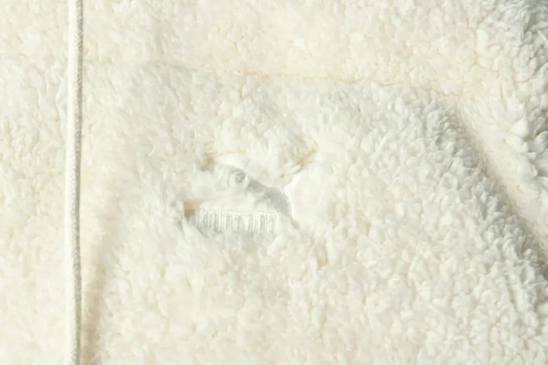 (S) 퓨마 패딩 점퍼자켓 후리스 플리스 아이보리 키치-16821 상품이미지5