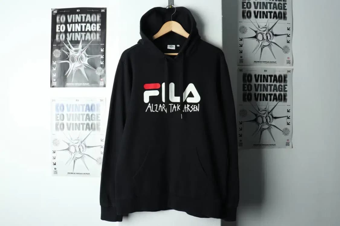 (XL-2XL) 휠라 후드티셔츠 우왁굳 10주년 알잘딱깔센-16823 상품이미지2