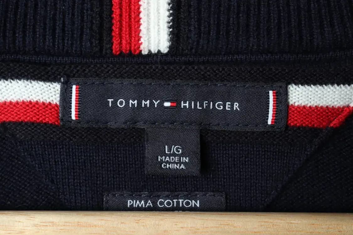 (L-XL) 타미힐피거 니트 가디건 집업 캐시미어 네이비-16825 상품이미지6