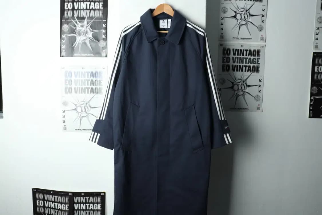(M-L) 아디다스 집업 바람막이 점퍼자켓 노아 코치 네이비-1682C 상품이미지2