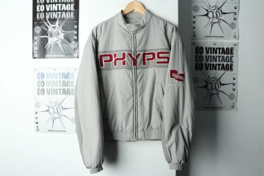 (M-XL) 피지컬에듀케이션디파트먼트 패딩 점퍼자켓 레이싱-1682D 상품이미지2