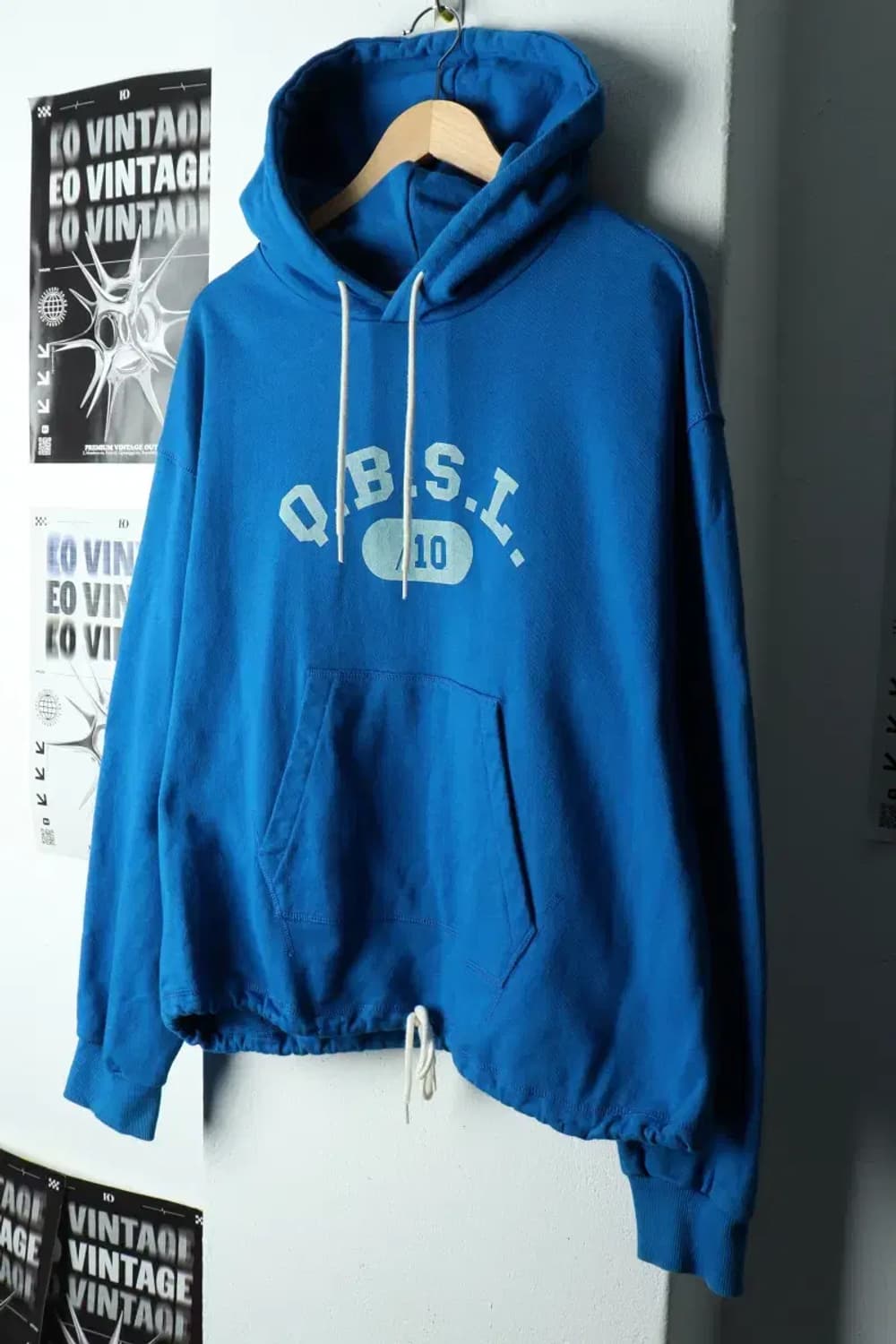 (S-M) 사운즈라이프 후드티셔츠 블루 올드스쿨-1682E 상품이미지1