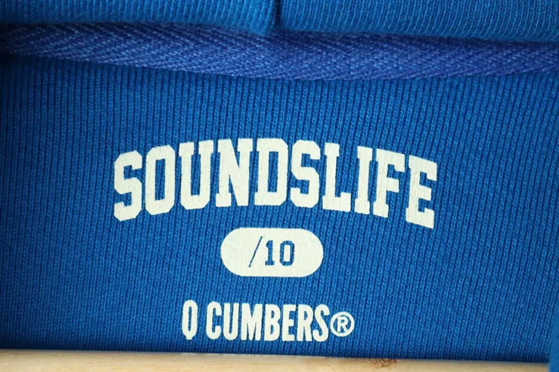 (S-M) 사운즈라이프 후드티셔츠 블루 올드스쿨-1682E 상품이미지6