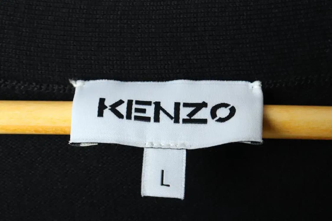 (L-XL) 겐조 니트 가디건 타이거로고 블랙 한정판-1682F 상품이미지5