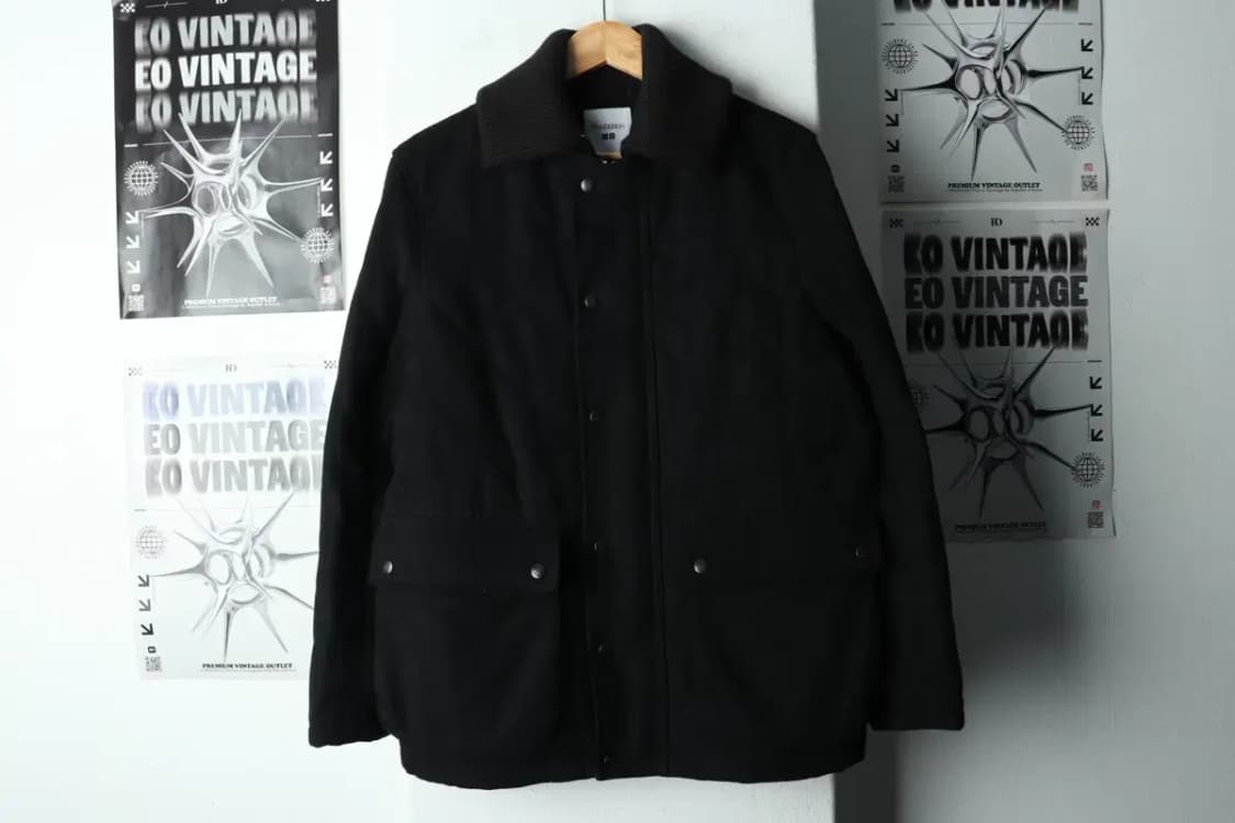 (M-L) 유니클로 후드티셔츠 JW앤더슨 블랙 울-16832 상품이미지2