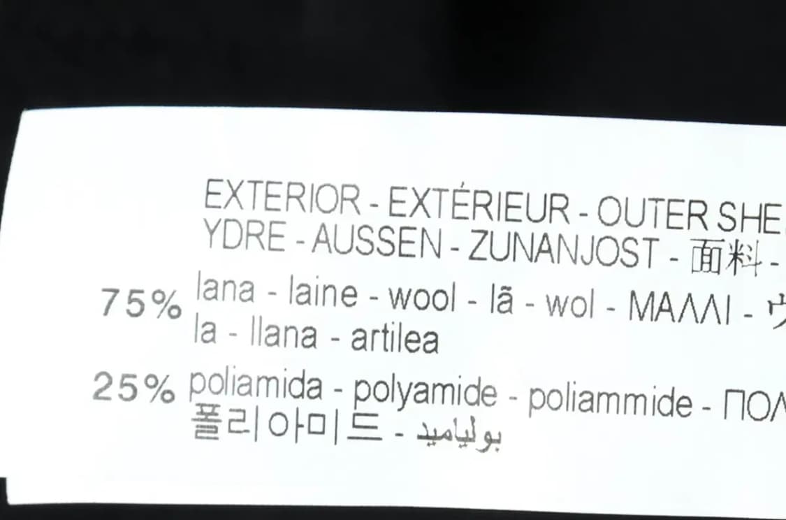 W(XS-S) 자라 코트자켓 더블 블랙 울 컬렉션라인-16837 상품이미지6