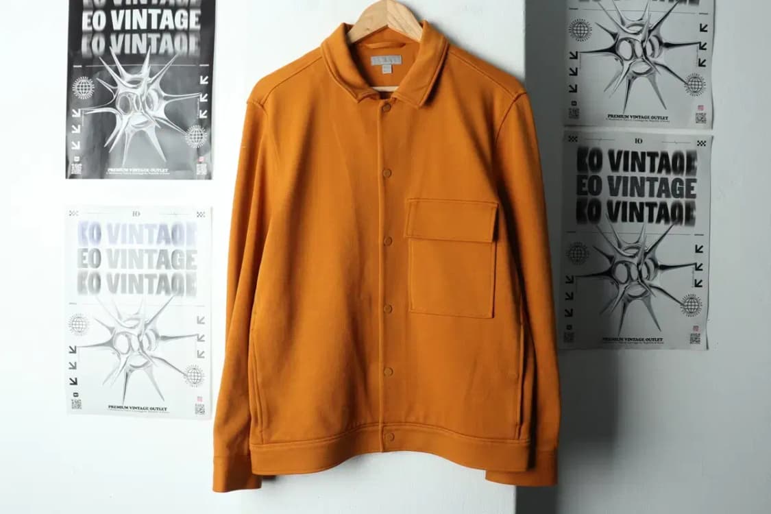 (S-M) 코스 집업 바람막이 점퍼자켓 블루종 라이트 브라운-16816 상품이미지2