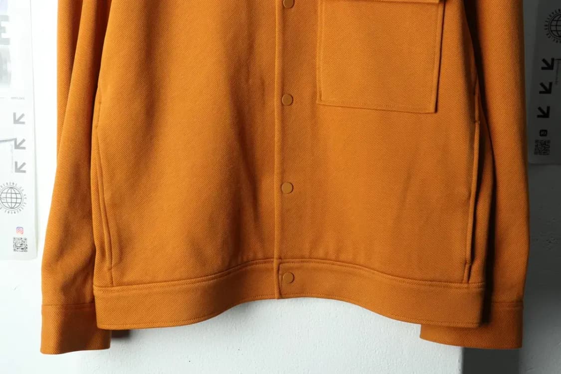 (S-M) 코스 집업 바람막이 점퍼자켓 블루종 라이트 브라운-16816 상품이미지4