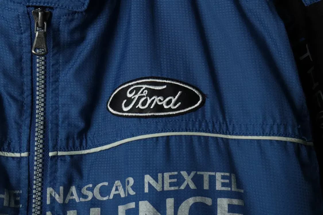 (L-XL) 후부 집업 바람막이 점퍼자켓 포드 블루 레이싱-16817 상품이미지6