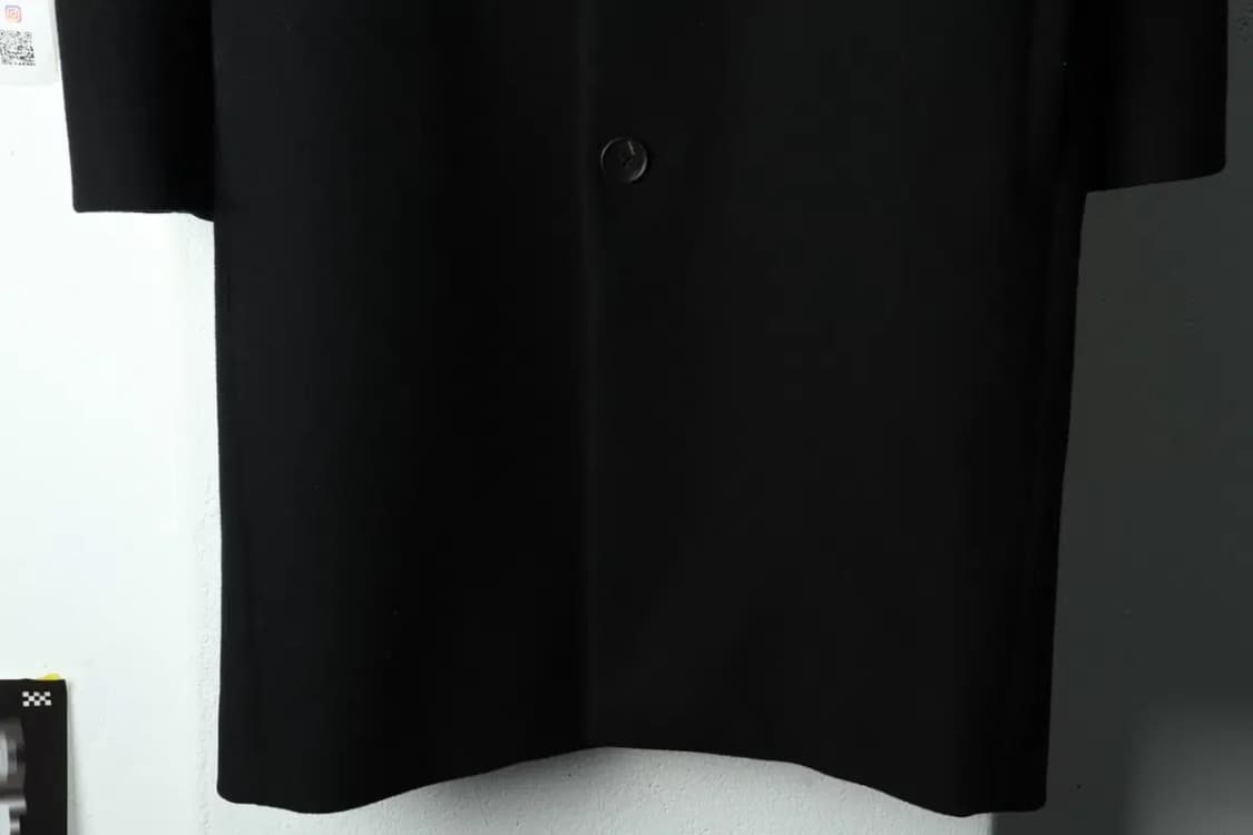 (S-M) 인사일런스 코트자켓 싱글 캐시미어 블랙-1681A 상품이미지4